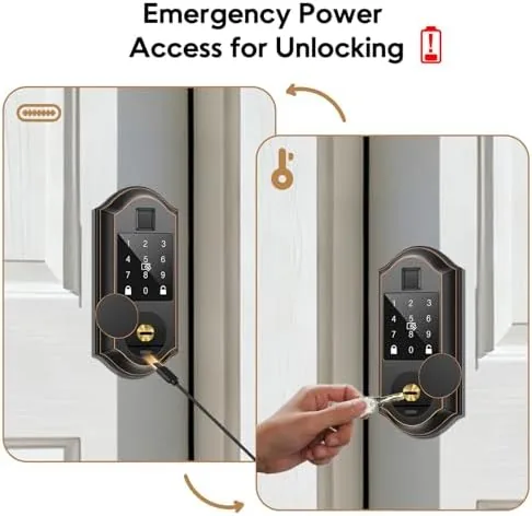 The Fingerprint Smart Door Lock with Keypad, Smart Front Door Locks compared in context
