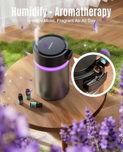 Another view of the Stainless Steel Humidifier, Easy to Clean Humidifier, Dishwasher Safe Humidifiers