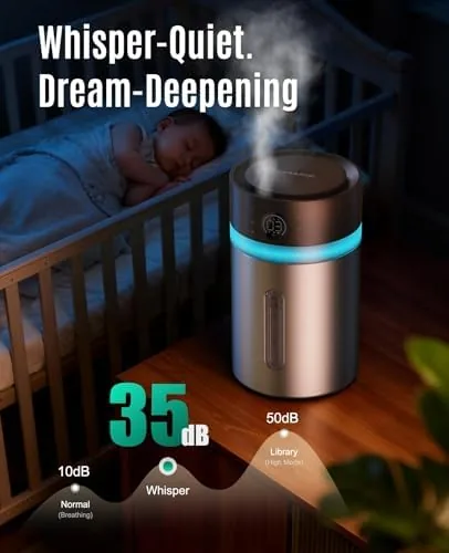 The Stainless Steel Humidifier, Easy to Clean Humidifier, Dishwasher Safe Humidifiers compared in context