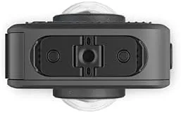 The MAX2 next to a standard single lens action camera for comparison