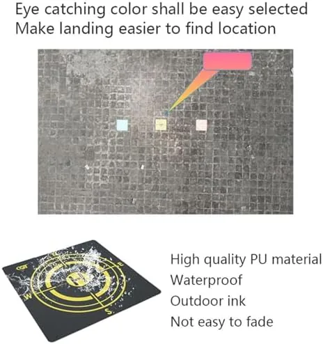 Testing the Universal PU Drone Landing Pad, Double-Sided Fast-Fold 43cm Helipad Launch over two weeks