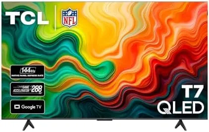 TCL 65T7 4K QLED Google TV Review: Big Screen Smoothness for Sports and Gaming