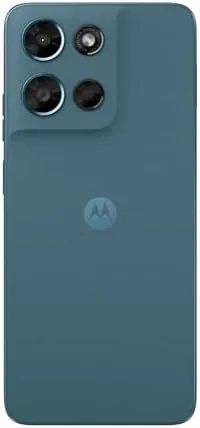 The lock screen and home screen showing the clean stock Android interface
