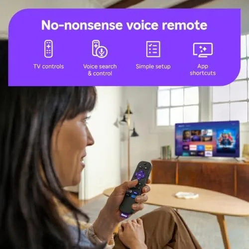 Pair of wireless headphones connected to the Roku TV in Bluetooth headphone mode