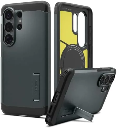 Overview of the Spigen for Galaxy S26 Ultra Case, Tough Armor MagFit [Kickstand]