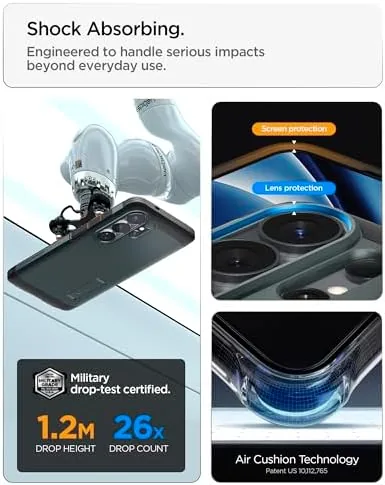 Another view of the Spigen for Galaxy S26 Ultra Case, Tough Armor MagFit [Kickstand]