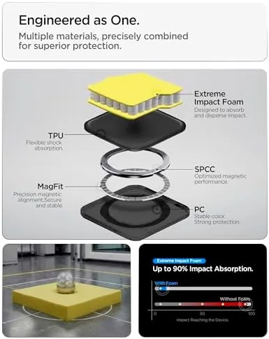 The Spigen for Galaxy S26 Ultra Case, Tough Armor MagFit [Kickstand] compared in context