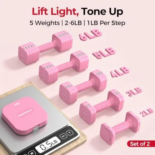 Close look at the FEIERDUN DB3 5-in-1 Adjustable Dumbbell Set, 6LB/10LB Pair Adjustable Weights build quality