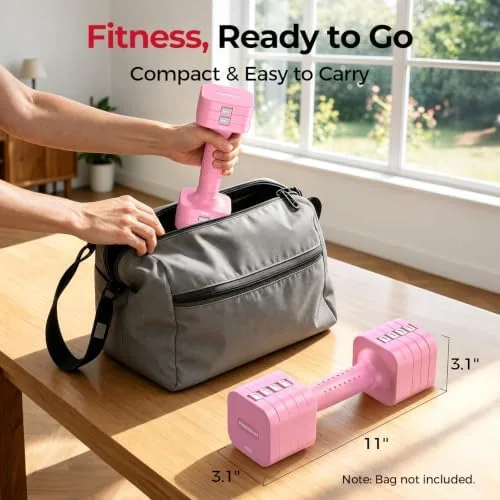 Testing the FEIERDUN DB3 5-in-1 Adjustable Dumbbell Set, 6LB/10LB Pair Adjustable Weights over two weeks