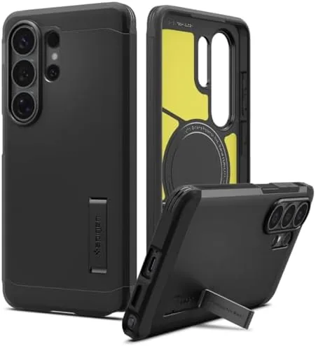 Overview of the Spigen for Galaxy S26 Ultra Case, Tough Armor MagFit [Kickstand]