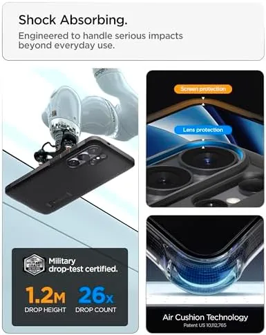 Another view of the Spigen for Galaxy S26 Ultra Case, Tough Armor MagFit [Kickstand]