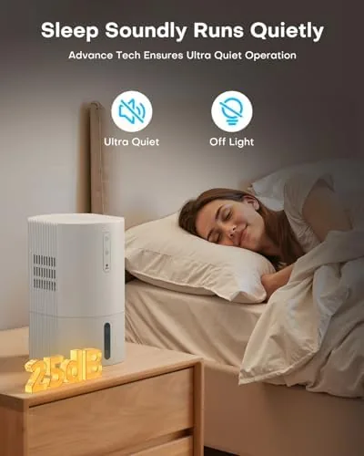 Another view of the Small Dehumidifier,35OZ,25dB Quiet for Bedroom Bathroom Closet | 350 Sq.Ft