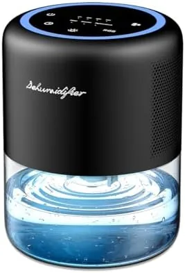 44oz(1.3L) Small Dehumidifier for Home, Auto-Off Quiet Portable Dehumidifier with 3 Modes, 10 Color Review: Tested and Rated