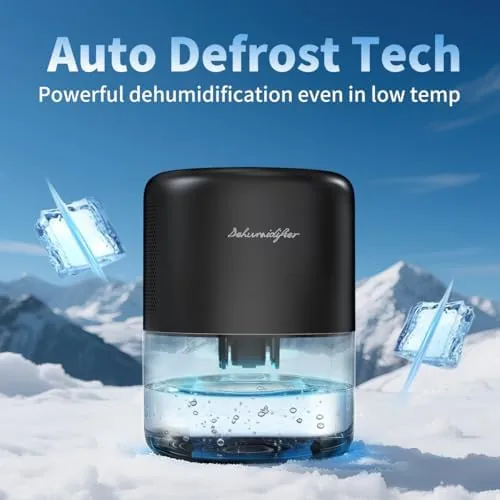 Testing the 44oz(1.3L) Small Dehumidifier for Home, Auto-Off Quiet Portable Dehumidifier with over two weeks