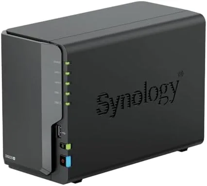 Close look at the Synology DS225+ 2-Bay Diskstation NAS (Intel Celeron J4125 Quad-Core, 2 build quality