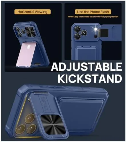 The SSLOTSCASE for iPhone 17 Pro Max Case with Privacy Screen in real use
