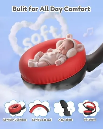 The Acer Kids Bluetooth Headphones, 85/94dB Volume Limiter, Foldable Wireless Over-Ear in real use