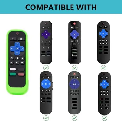 Close look at the Universal Silicone Case - Compatible with Roku TV Remote/Express/Streaming Stick/Premiere build quality