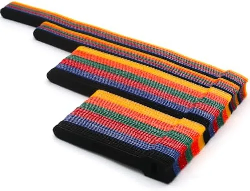 102 Pcs Cable Ties, 4+6+8+10 inch Reusable Multi-Colour Cable Ties Wire Ties Cord Organizer Review: Tested and Rated