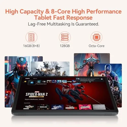 Another view of the 2026 Latest 11 Inch Tablet Android 15 Tablets with Octa