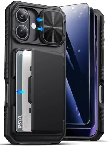 ATATOO for iPhone 17 Case Wallet with 2X Privacy Screen Protector, Black | Card Review: Tested and Rated