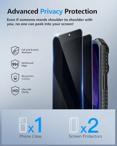 Close look at the ATATOO for iPhone 17 Case Wallet with 2X Privacy Screen build quality