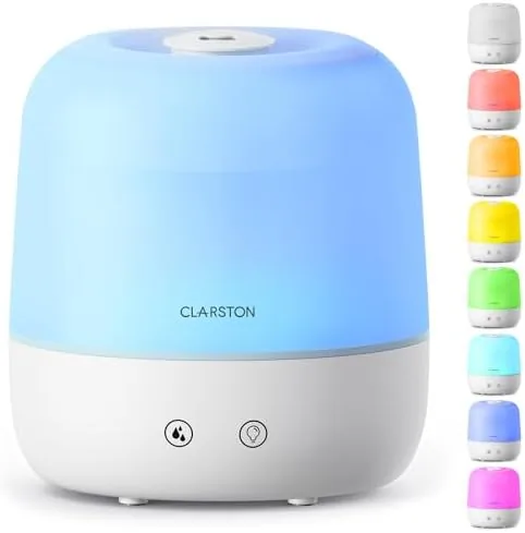 Clarston Humidifiers for Bedroom, 2L Cool Mist Humidifier, 24dB Quiet Sleep | 25H Runtime Review: Tested and Rated