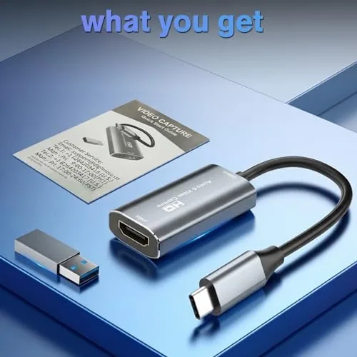 Testing the Video Capture Card, 4K USB3.0 HDMI to USB C, 1080P60FPS over two weeks