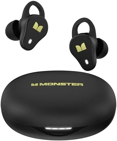 Overview of the Monster N-Lite 210 Wireless Earbuds, Bluetooth 5.4 in-Ear Stereo Headphones