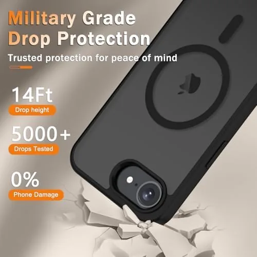The YENAPOON for iPhone 17e Case, iPhone 16e Case, Magnetic Cover in real use