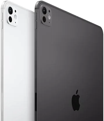 Side profile showing the thin profile of the 13-inch iPad Pro