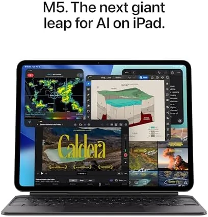 Detail shot of the Apple iPad Pro 11-inch (M5): Ultra Retina XDR Display, 256GB features