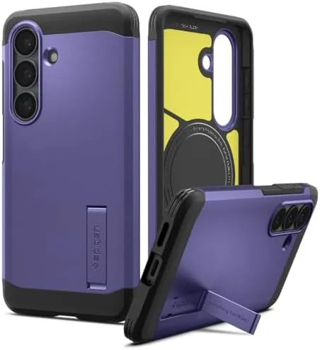 Spigen for Galaxy S26 Case, Tough Armor MagFit [Kickstand] [Compatible with MagSafe] [Military-Grade Protection] Review: Tested and Rated