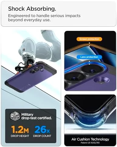 Another view of the Spigen for Galaxy S26 Case, Tough Armor MagFit [Kickstand] [Compatible