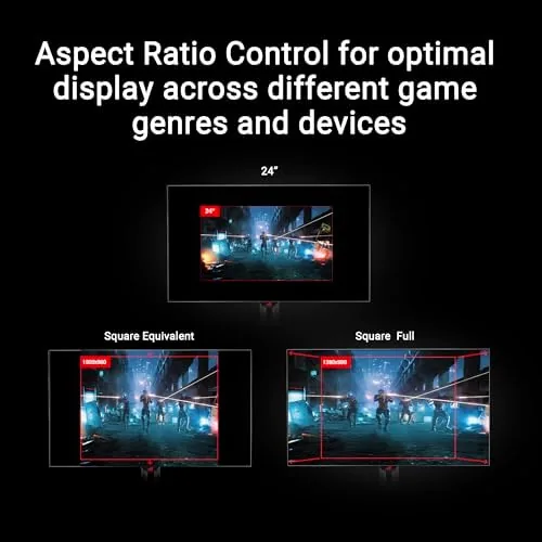The ROG OLED monitor beside a fast IPS monitor for comparison