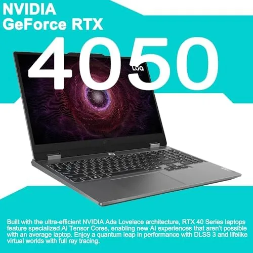 Another view of the Lenovo LOQ Gaming Laptop 15.6" FHD 144Hz (100% sRGB G-SYNC)