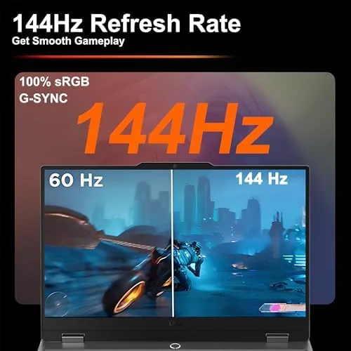 The Lenovo LOQ Gaming Laptop 15.6" FHD 144Hz (100% sRGB G-SYNC) compared in context