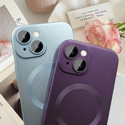 The ankofave Magnetic Case for iPhone 15 Phone Case for Women in real use