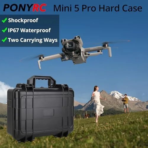 The sealed case submerged in water during the IP67 waterproof test