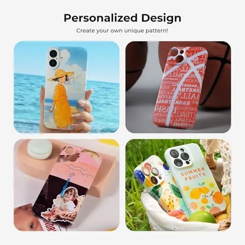 The HTVRONT Sublimation Phone Case Blanks - 6 Pack for iPhone16Pro compared in context