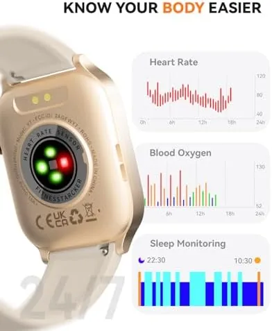 The Smart Watches for Women Men, Fitness Tracker Watch with 110 in real use