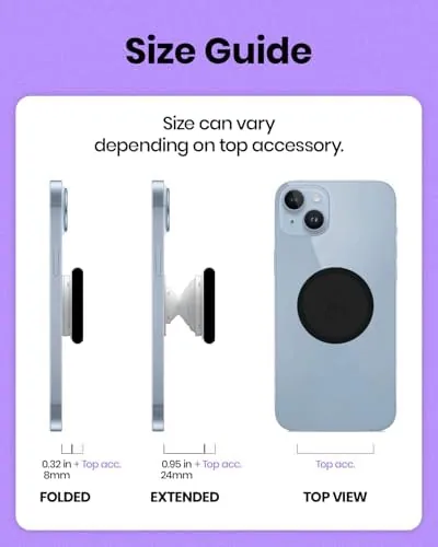 The On The Grip 3D Gummy Bear Style Expandable Collapsible Mobile compared in context