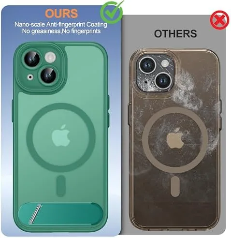 Testing the Magnetic Compatible with iPhone 15 Case, [Built-in Invisible Kickstand][Compatible with over two weeks
