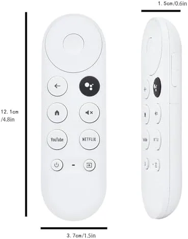 Close look at the G9N9N New Replacement Remote Control Compatible with Google Chromecast Voice build quality