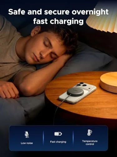 Another view of the UGREEN Qi2.2 25W MagSafe-Compatible Wireless Charging Pad | Qi2.2 Certified