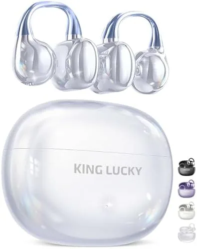 Overview of the King Lucky Clip-On Earbuds Gen 3, Open-Ear Wireless Bluetooth 6.0