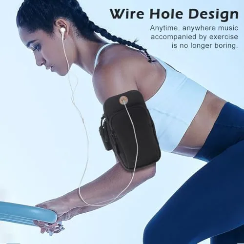 The armband compared with a fixed sleeve and a waist belt