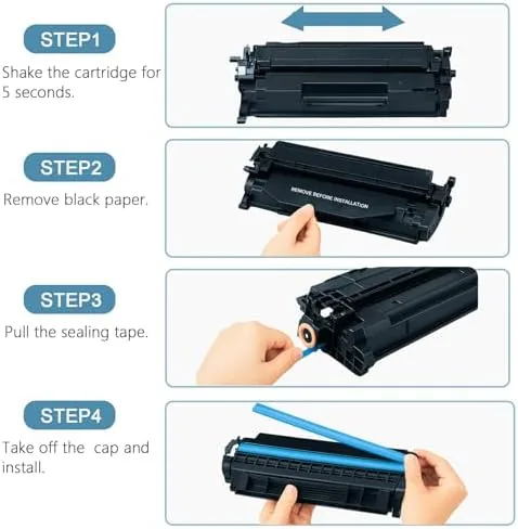 The 138A Black Compatible Toner Cartridge (with Chip) Replacement for HP compared in context