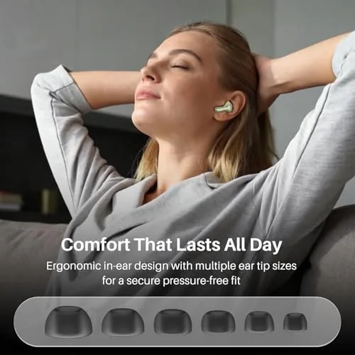 Testing the TOZO Hybrid Active Noise Cancelling in Ear Wireless Earbuds, 68H over two weeks