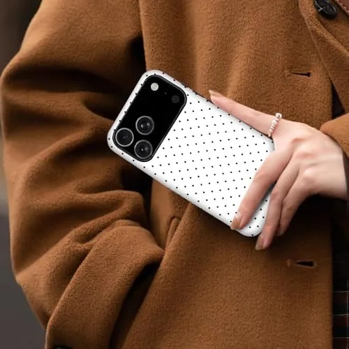 The for iPhone 17 Case,with Cute Fashion Polka Dot Aesthetics Design compared in context